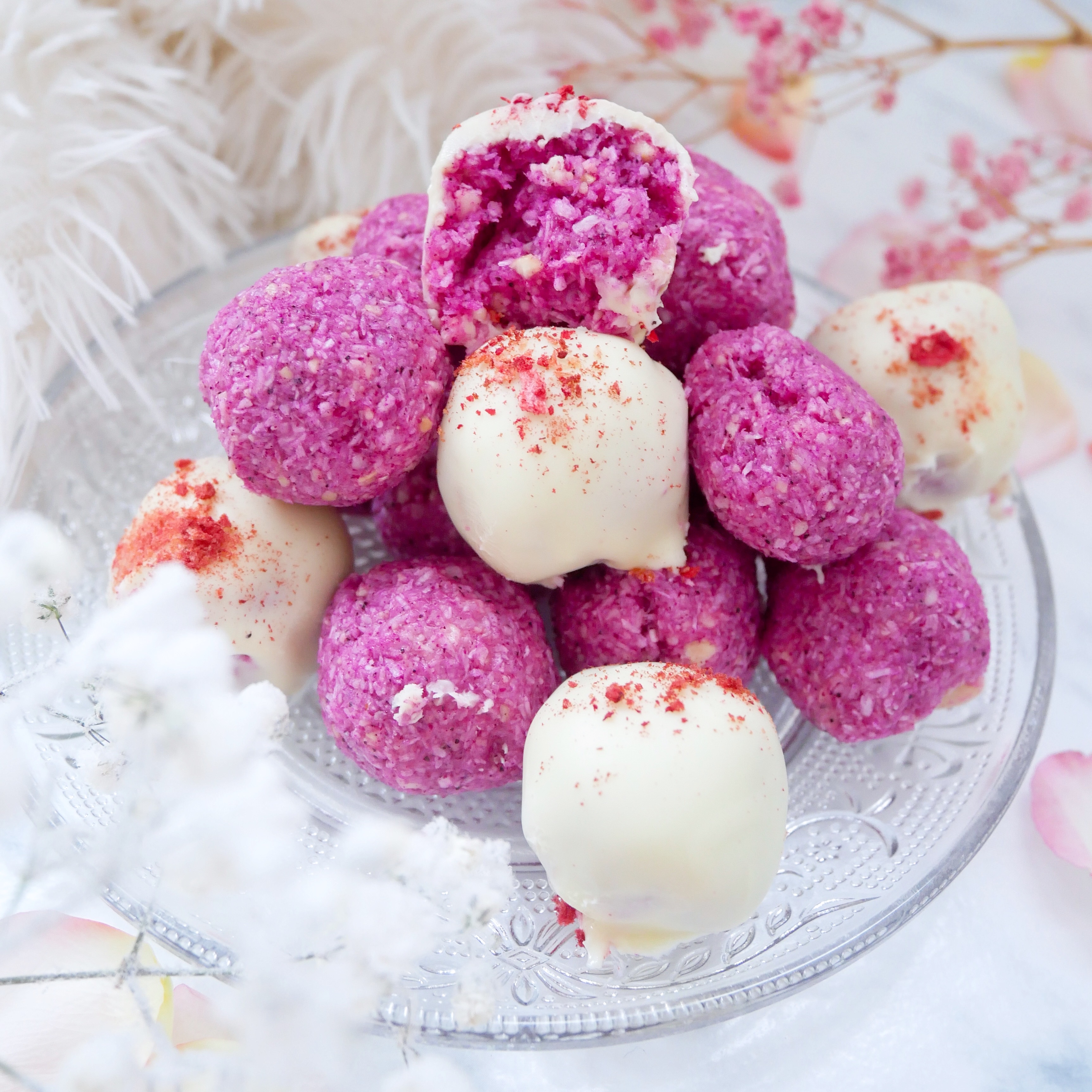 Pink Pitaya balls