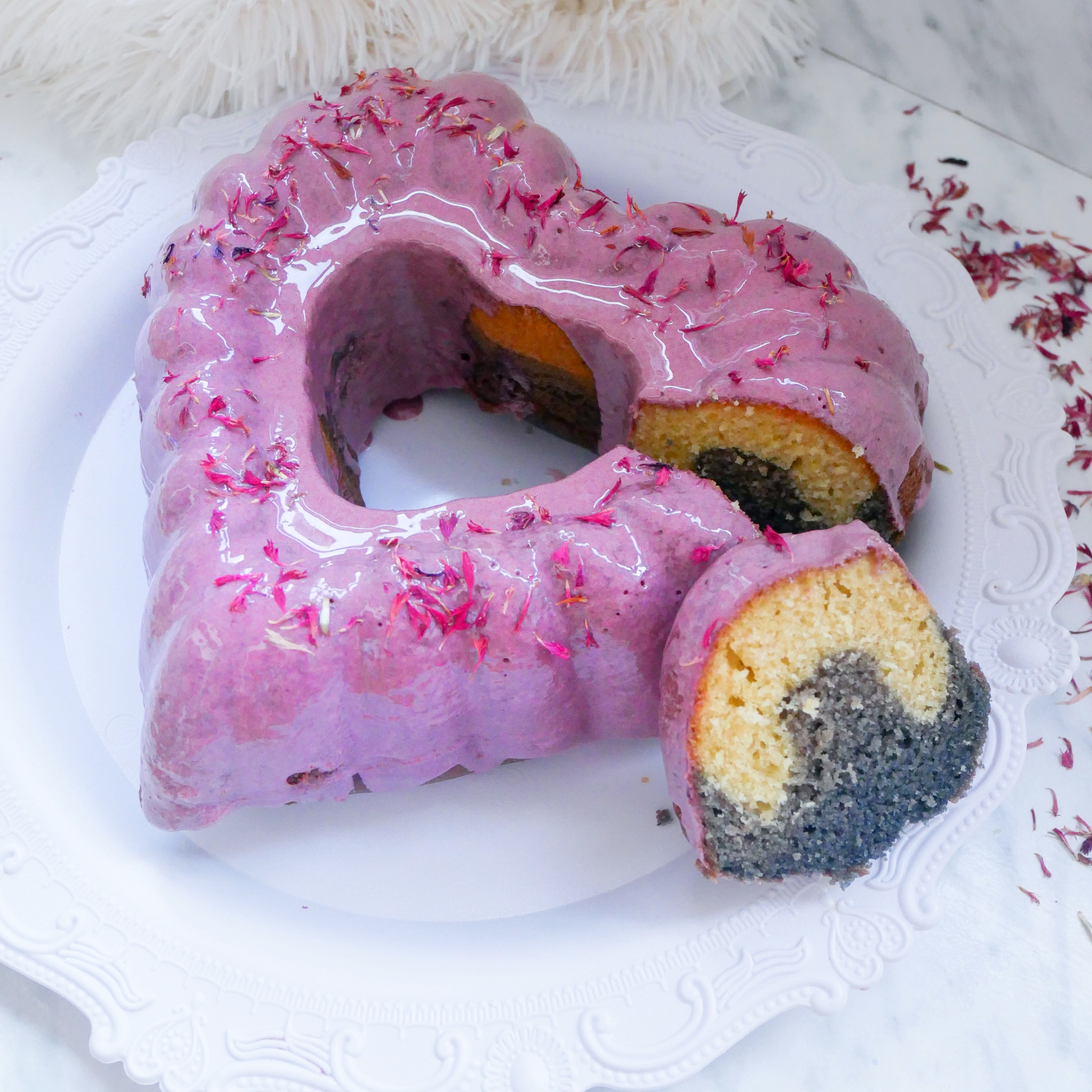 Purple Carrot bábovka