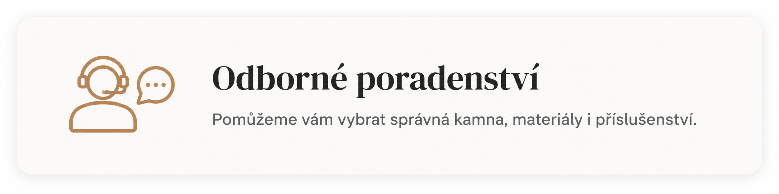 Odborné poradenství