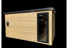 Moderní hranaté sauny