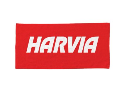Harvia ručník 35 x 55 cm, červený