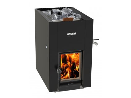 Saunová kamna na dřevo HARVIA Linear 22 GreenFlame ES