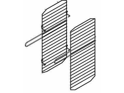 Rošt na pečení pro udírnu Harvia
