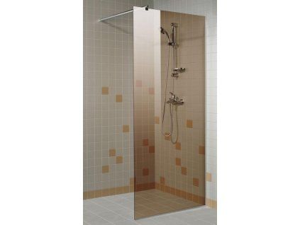 sprchova stena shower wall bronze