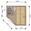 Sauna HARVIA Vario S1515L