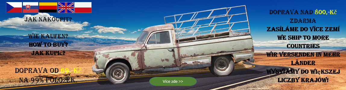 Doprava nad 800,-Kč zdarma