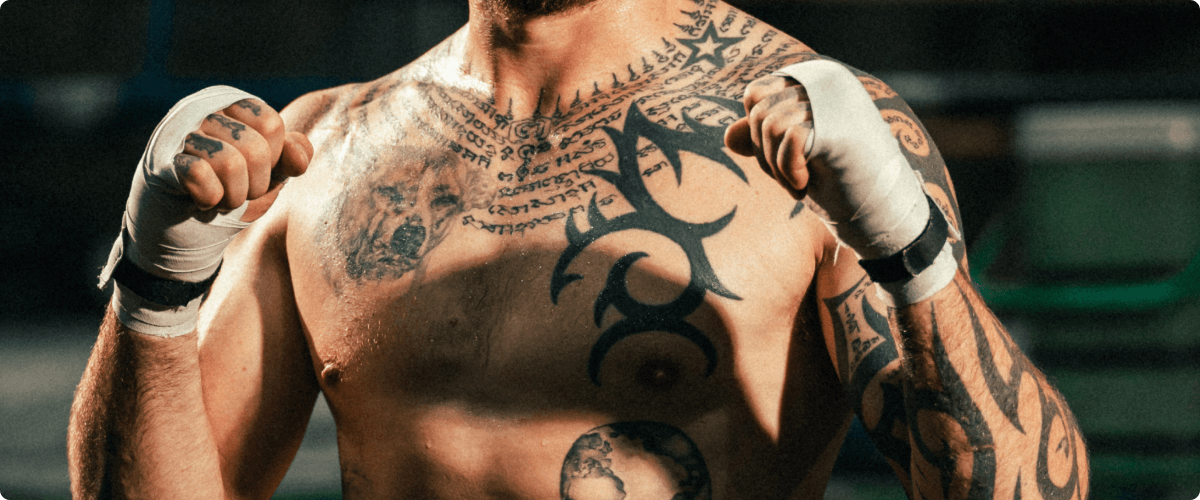 Jak vázat bandáže na box?