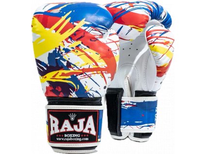 Boxing gloves Fancy Paint White