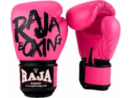 Rękawice bokserskie Graffiti Pink Neon