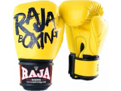 Boxing gloves Graffiti Yellow