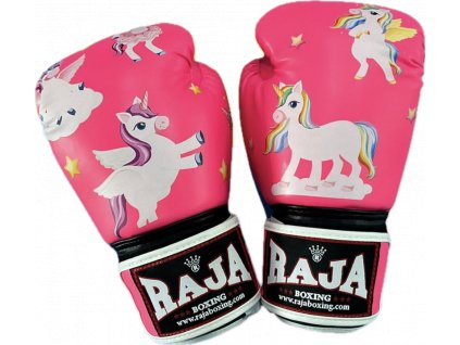 Rękawice bokserskie Fancy Unicorn Neon