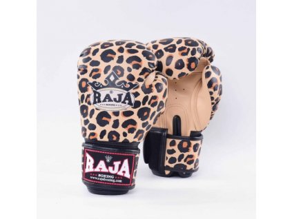 Boxing gloves Leopard Beige