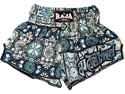 Muay Thai shorts Fancy Blue Origin