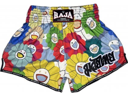 Muay Thai shorts Fancy Smiley Flowers