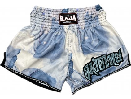 Muay Thai trenky Fancy Batika Blue