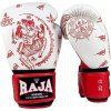 Boxerské rukavice Thai White