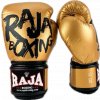 Boxing gloves Graffiti Gold