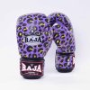 Boxerské rukavice Leopard Purple