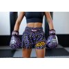Boxerské rukavice Leopard Purple