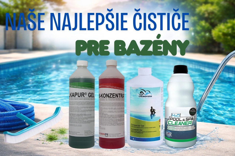 Čistý bazén bez námahy