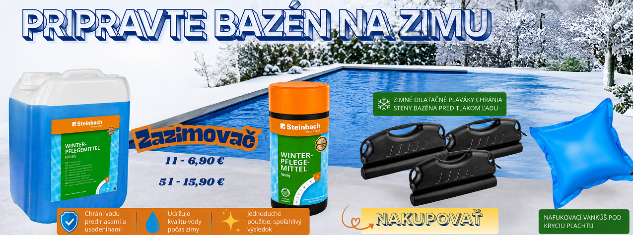 Zazimovanie bazéna
