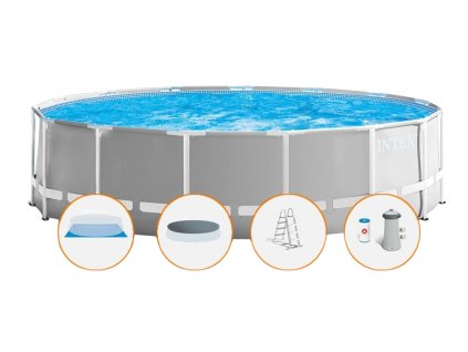 Bazen Intex Prism Frame Premium 4,27 mx1,07 m 26720 09 – upravené