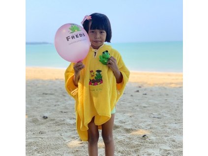 detske ponco zlte 01