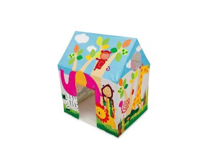 908 22 intex 45642 plastovy domcek hrad 95x75x107cm