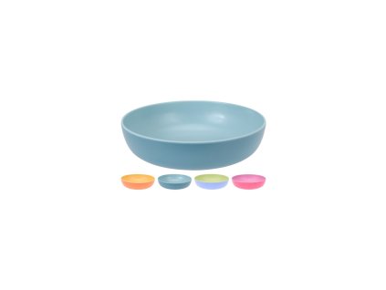 8189 21 plastova miska 1250 ml 20x5 cm mix farieb