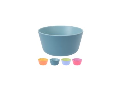 8225 21 plastova miska 750 ml 14x7 cm mix farieb
