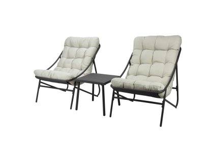 8483 22 trendy 3 dielny zahradny set nabytku antracitovy