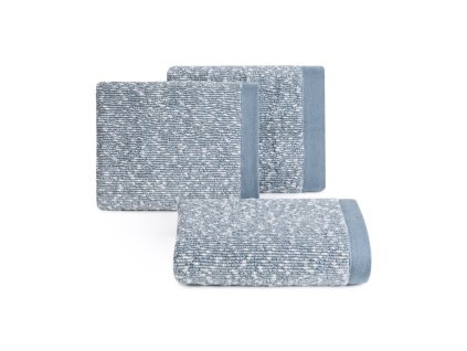 695 26 uterak palermo 1 50x90 cm melirovany modry
