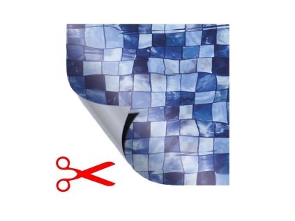 SQUARE DECOR MOZAIKA AQUA DISCO OHNUTY ROH wipe bg