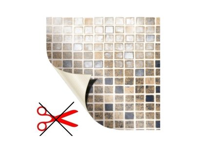 SQUARE DECOR MOZAIKA PISKOVA OHNUTY ROH wipe bg