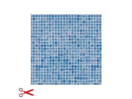 SQUARE DECOR MOZAIKA AZUR OKRAJ protiskluz