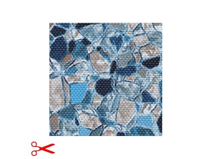 SQUARE DECOR VOLCANO STONES OKRAJ protiskluz