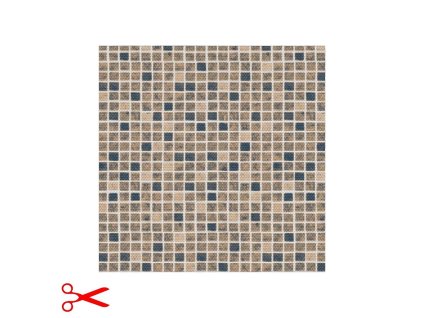 SQUARE DECOR MOZAIKA PISKOVA OKRAJ protiskluz