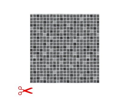 SQUARE DECOR MOZAIKA SEDA OKRAJ protiskluz