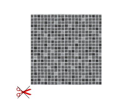 SQUARE DECOR MOZAIKA SEDA OKRAJ protiskluz