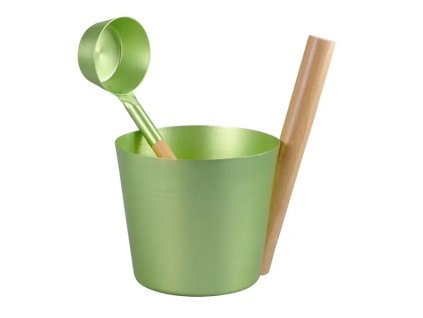 saunove vedro plus naberacka zelene