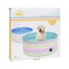 8936 25 skladaci bazen pre psikov farebny 80 x 30 cm