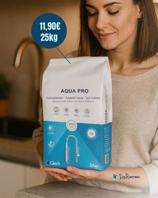 Za málo peňazí, veľa soli! 🤭 Tabletovaná soľ AQUA PRO vám zabezpečí mäkkú, čistú a príjemnú vodu v celej domácnosti 💧✨ ✔️...