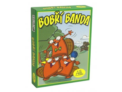 Bobří banda rodinná karetní hra