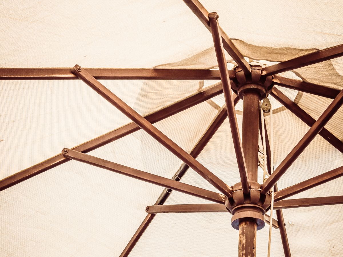 Konstrukce deštníků