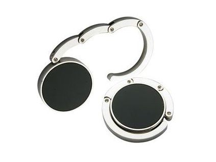 Háček na kabelku  ČERNÝ