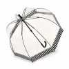 Fulton damsky pruhledny destnik Birdcage 2 Houndstooth BorderL042