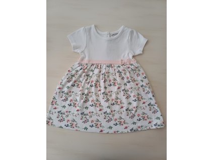 Dievčenské šaty s krátkym rukávom