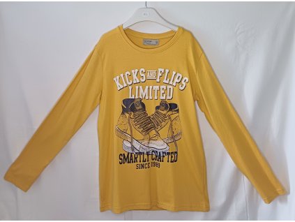 chlapčenské tričko s dlhým rukávom