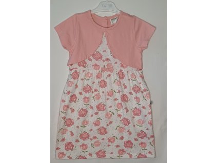Dievčenské šaty s krátkym rukávom