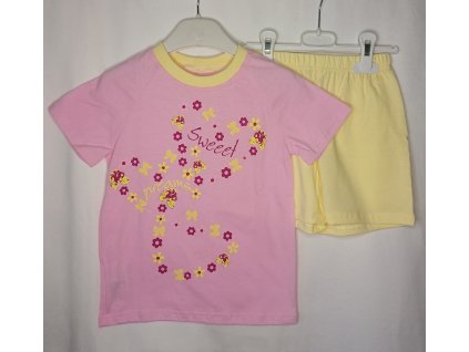 Dievčenské letné pyžamo